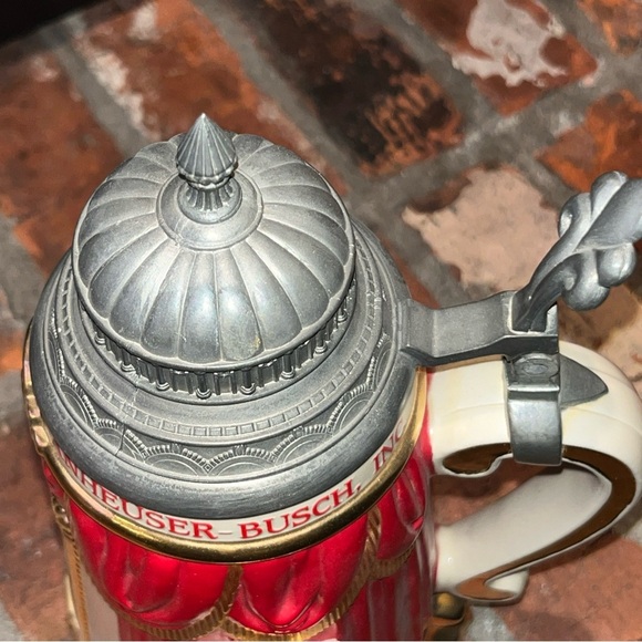 Anheuser-Busch "MARTHA" STEIN Ceramic Opera Card Ltd Ed Bud CS300 With Box - Picture 9 of 13